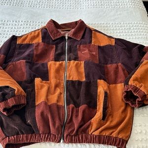 Urban Outfitters - BDG Brown Multi Patchwork